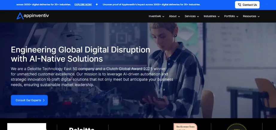 Appinventiv - App Development Companies in Hyderabad