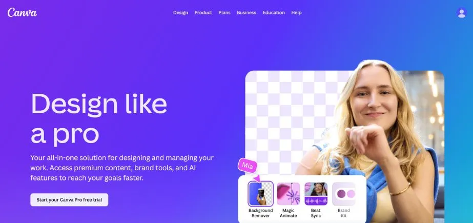 Canva Pro - Adobe Creative Cloud Alternatives