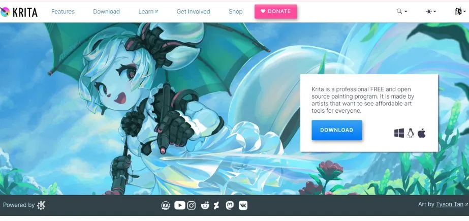 Krita - Adobe Creative Cloud Alternatives