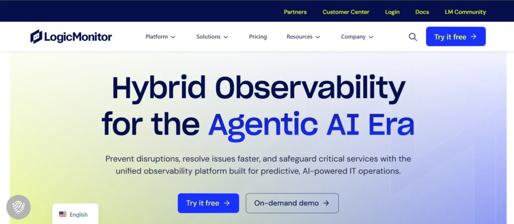 Network Monitoring Tools
- LogicMonitor