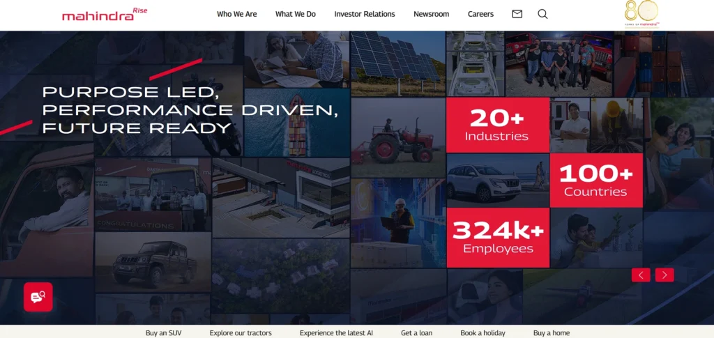 automobile company in bangalore - Mahindra & Mahindra Ltd