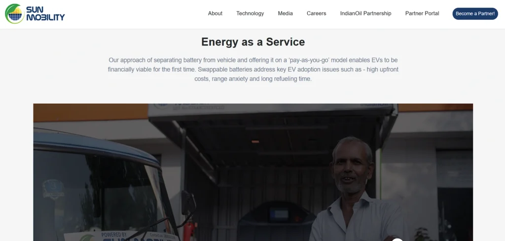 automobile company in bangalore - SUN Mobility