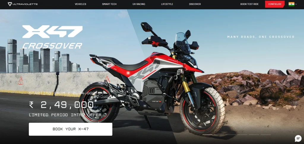 automobile company in bangalore - Ultraviolette Automotive