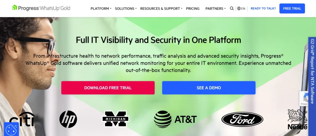 Network Monitoring Tools
- WhatsUp Gold