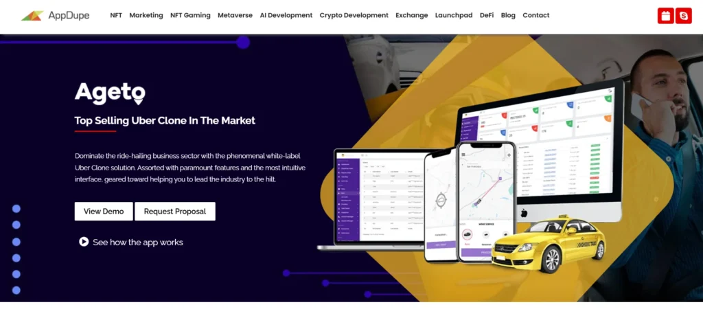 AppDupe - Uber-Like App Development Company