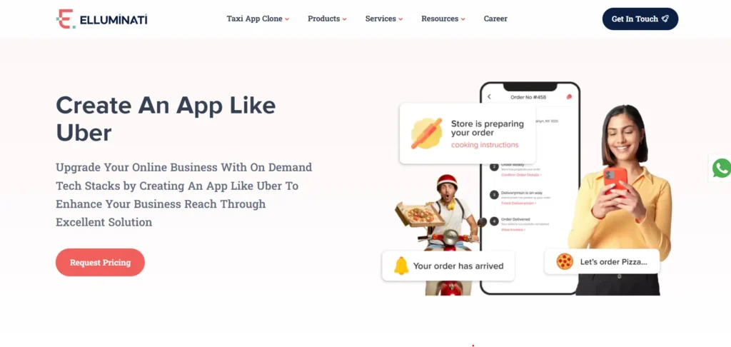 Elluminati - Uber-Like App Development Company
