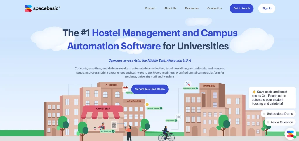 canteen management software - Space Basic