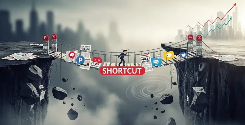 The Risk Of Using PR Marketing Services As A Growth Shortcut