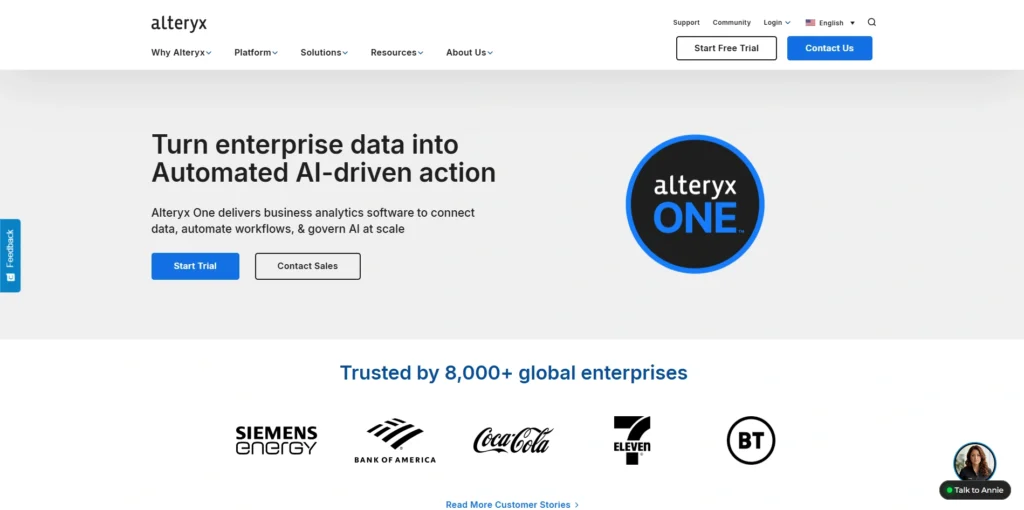 Data Analytics Software - Alteryx
