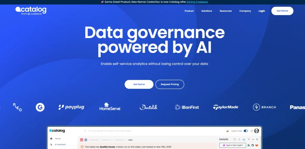 Data Lineage Software-CastorDoc
