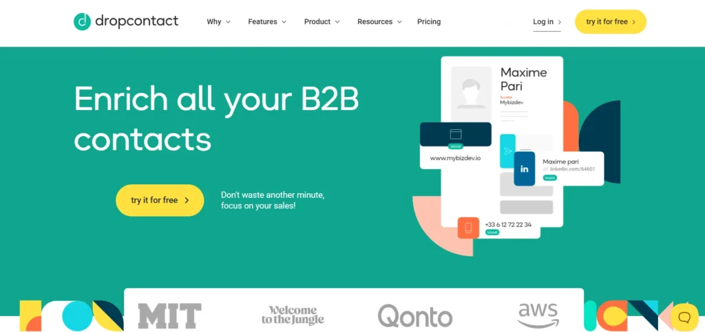 Data Enrichment Tool - Dropcontact