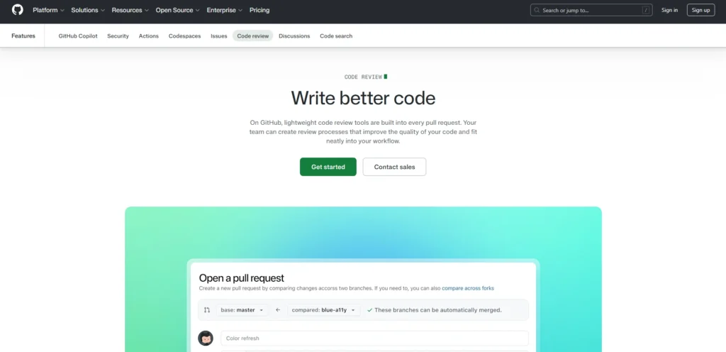 Code Review Tools-GitHub
