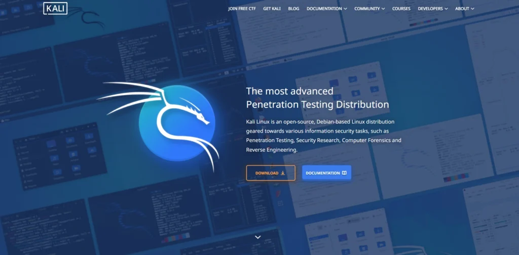 Open Source Cybersecurity Tools-Kali Linux