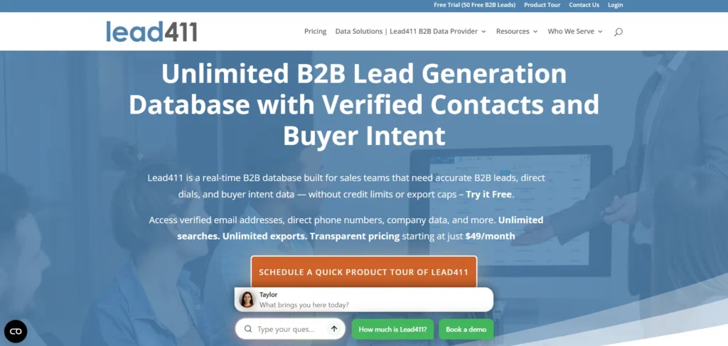 Data Enrichment Tool - Lead411