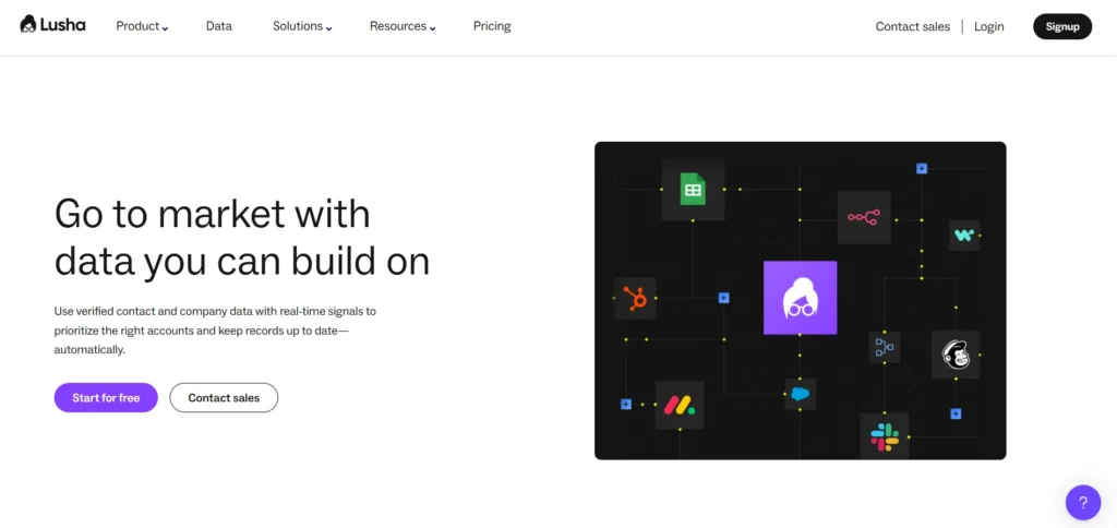 Data Enrichment Tool - Lusha