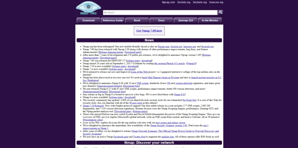 Open Source Cybersecurity Tools-Nmap