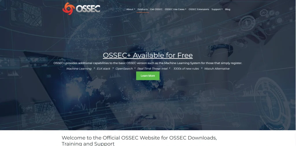 Open Source Cybersecurity Tools-OSSEC