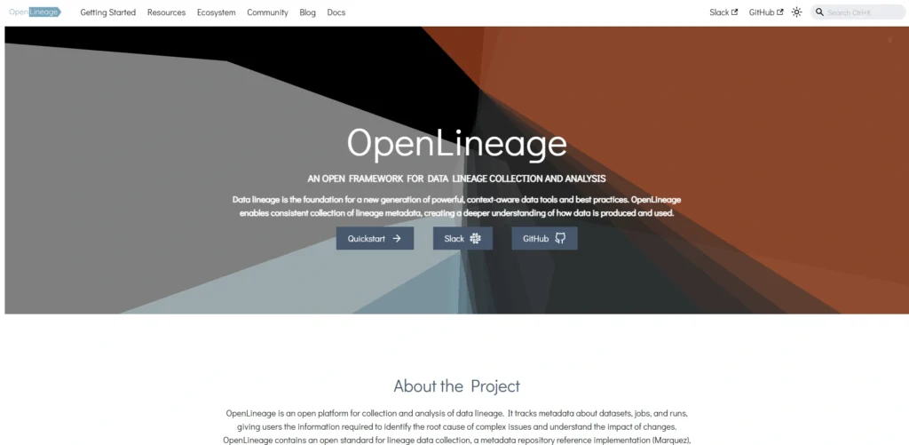 Data Lineage Software-OpenLineage