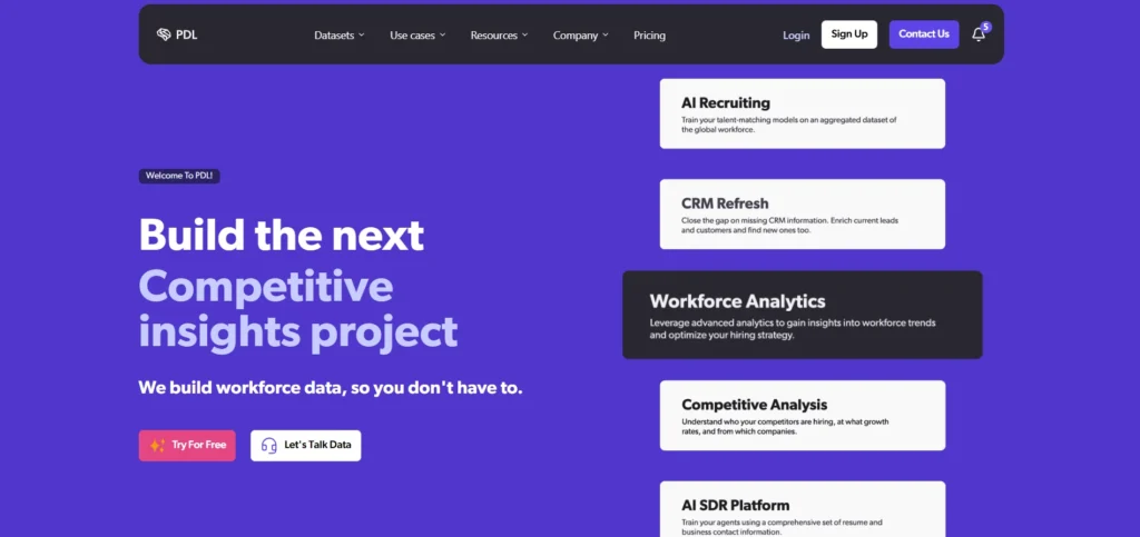 Data Enrichment Tool - People Data Labs