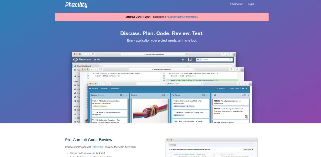 Code Review Tools-Phabricato