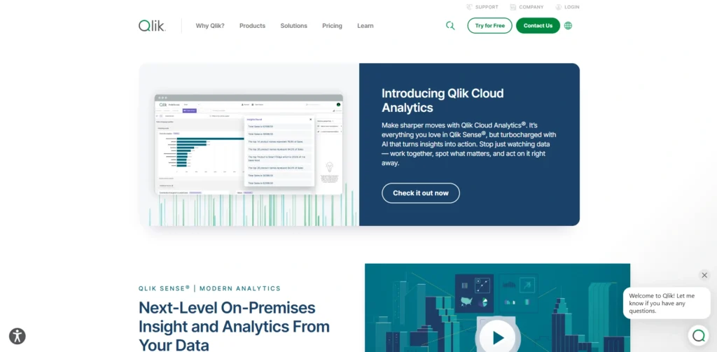 Data Analytics Software -Qlik Sense
