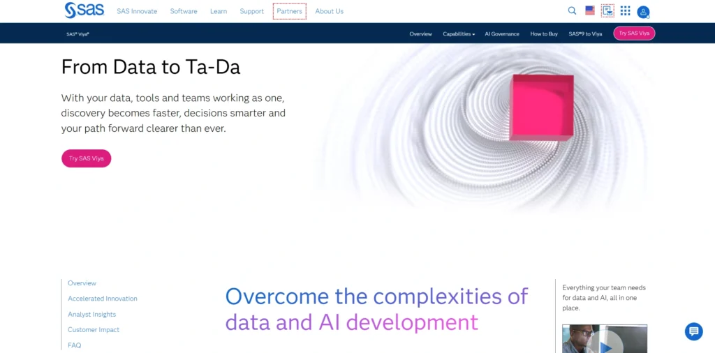 Data Analytics Software - SAS Viya