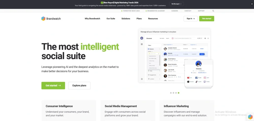 Brandwatch-Market intelligence software