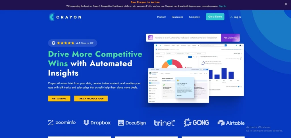 Crayon-Market intelligence software