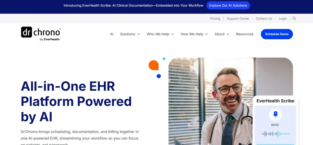 Patient management software-DrChrono