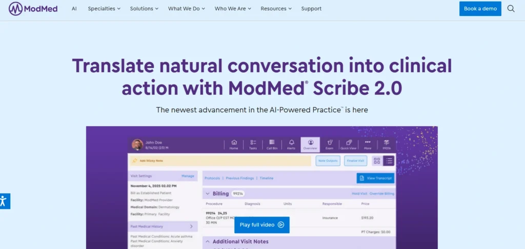 Patient management software-ModMed