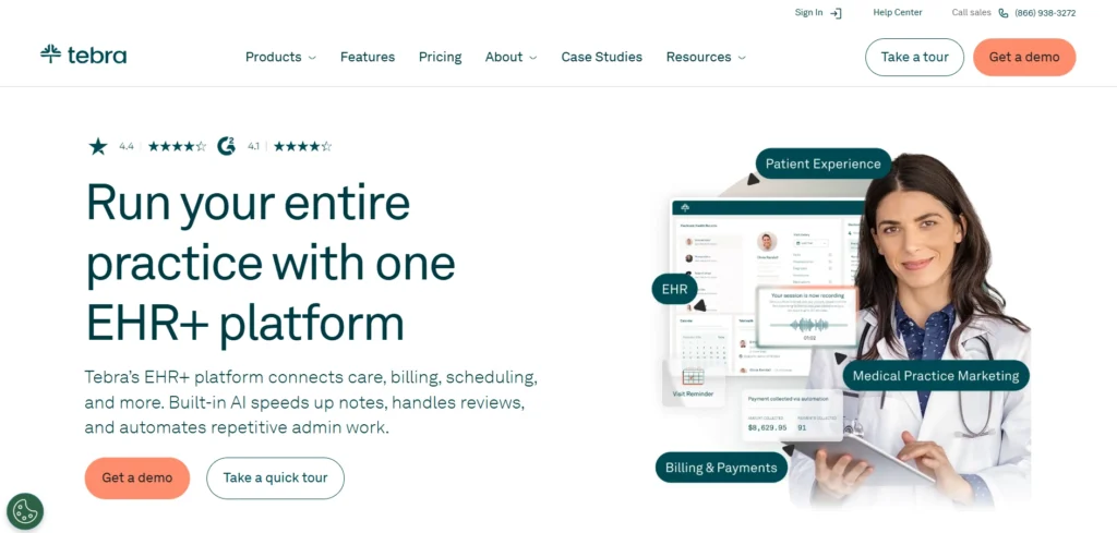 Patient management software-Tebra