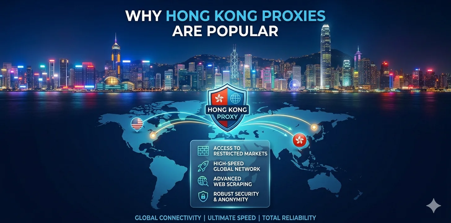 Why Hong Kong Proxies Are Popular for Global Businesses and Developers