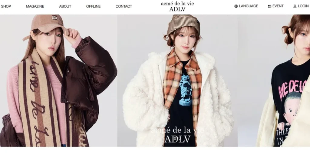 ADLV - Korean Clothing Brands in India