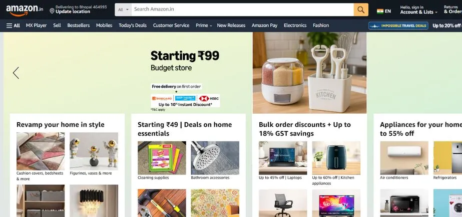 Amazon - MNC companies in Mumbai