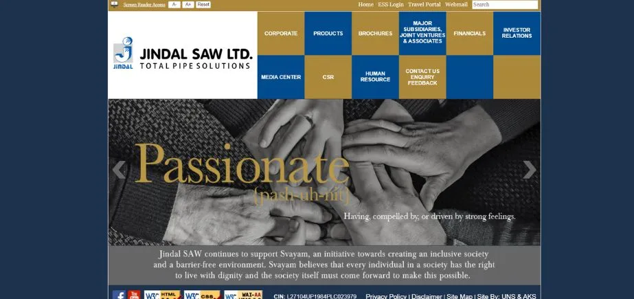 Jindal SAW - Manufacturing Companies in Nashik