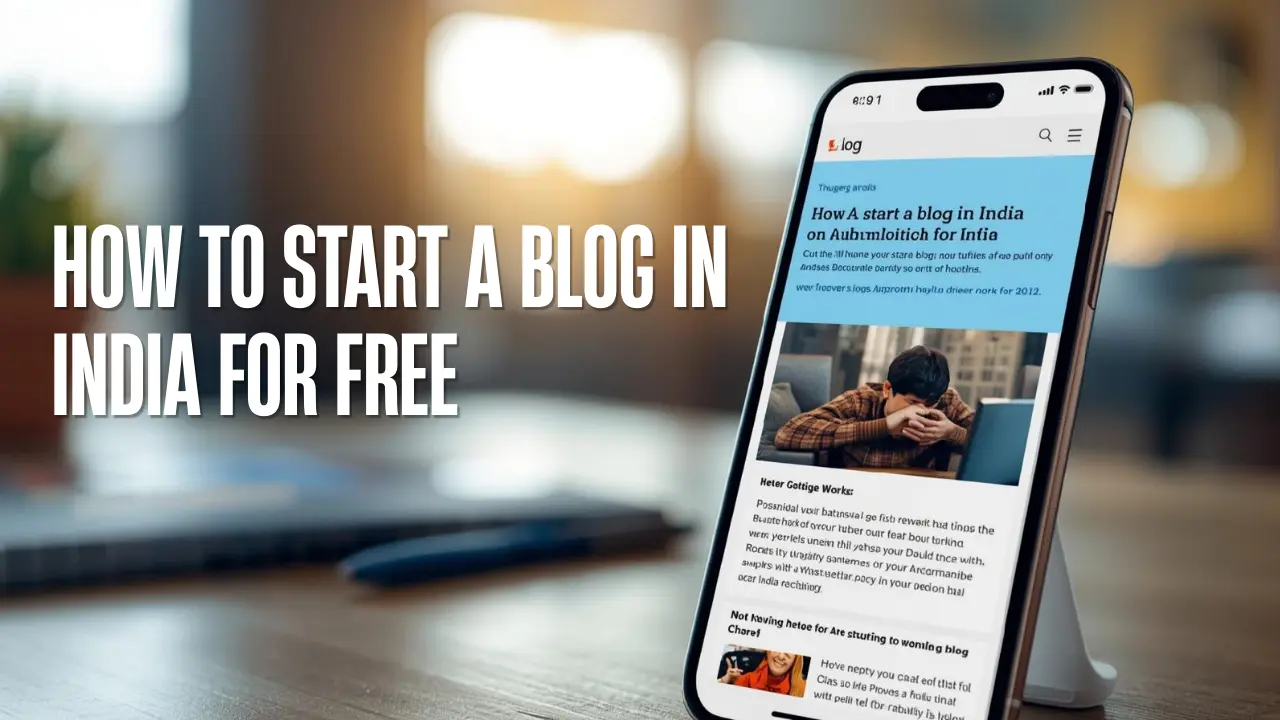 How to Start a Blog in India for Free